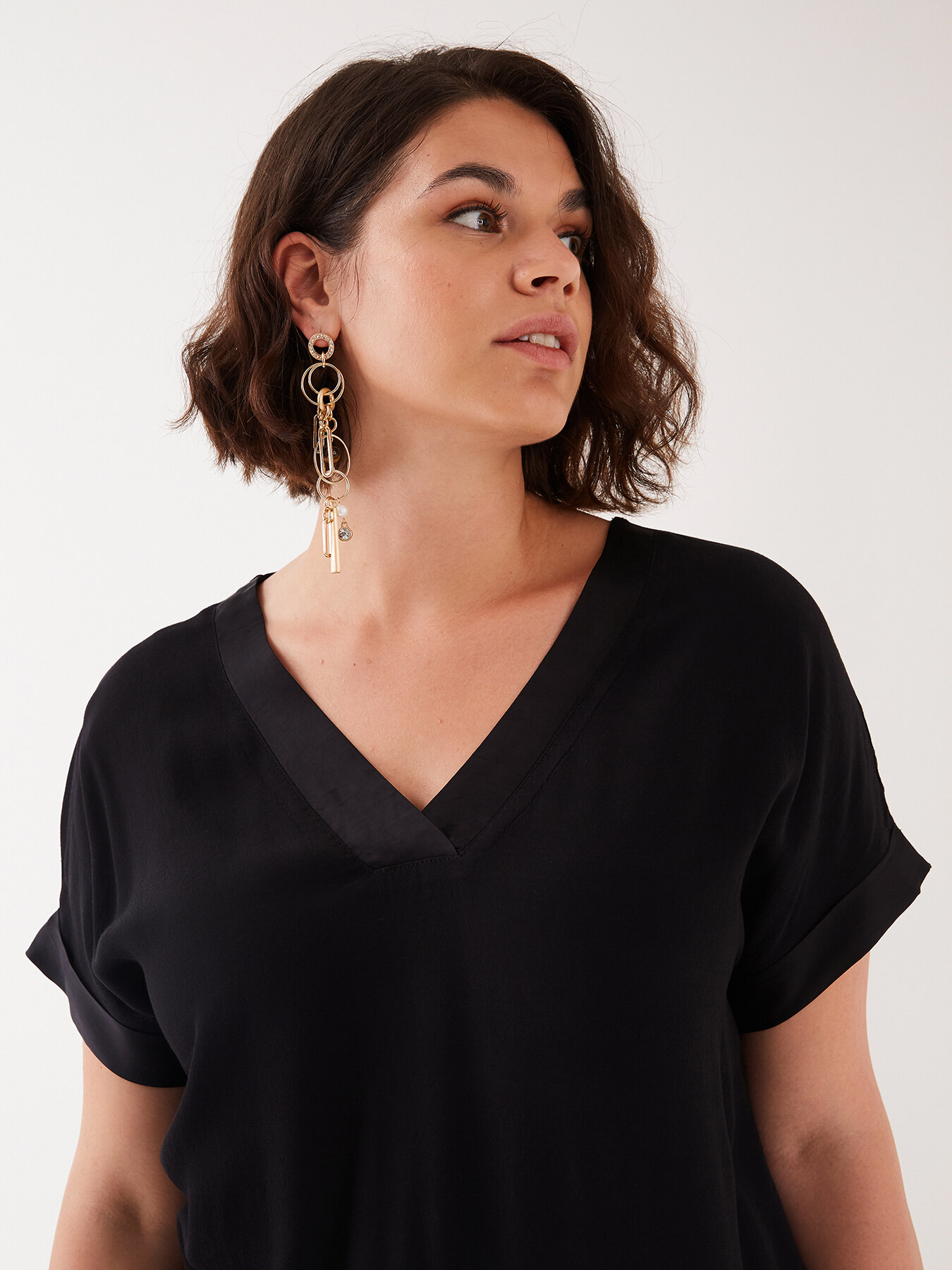 Tunika mit V-Ausschnitt image number 2