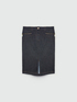 Denim pencil skirt image number 5