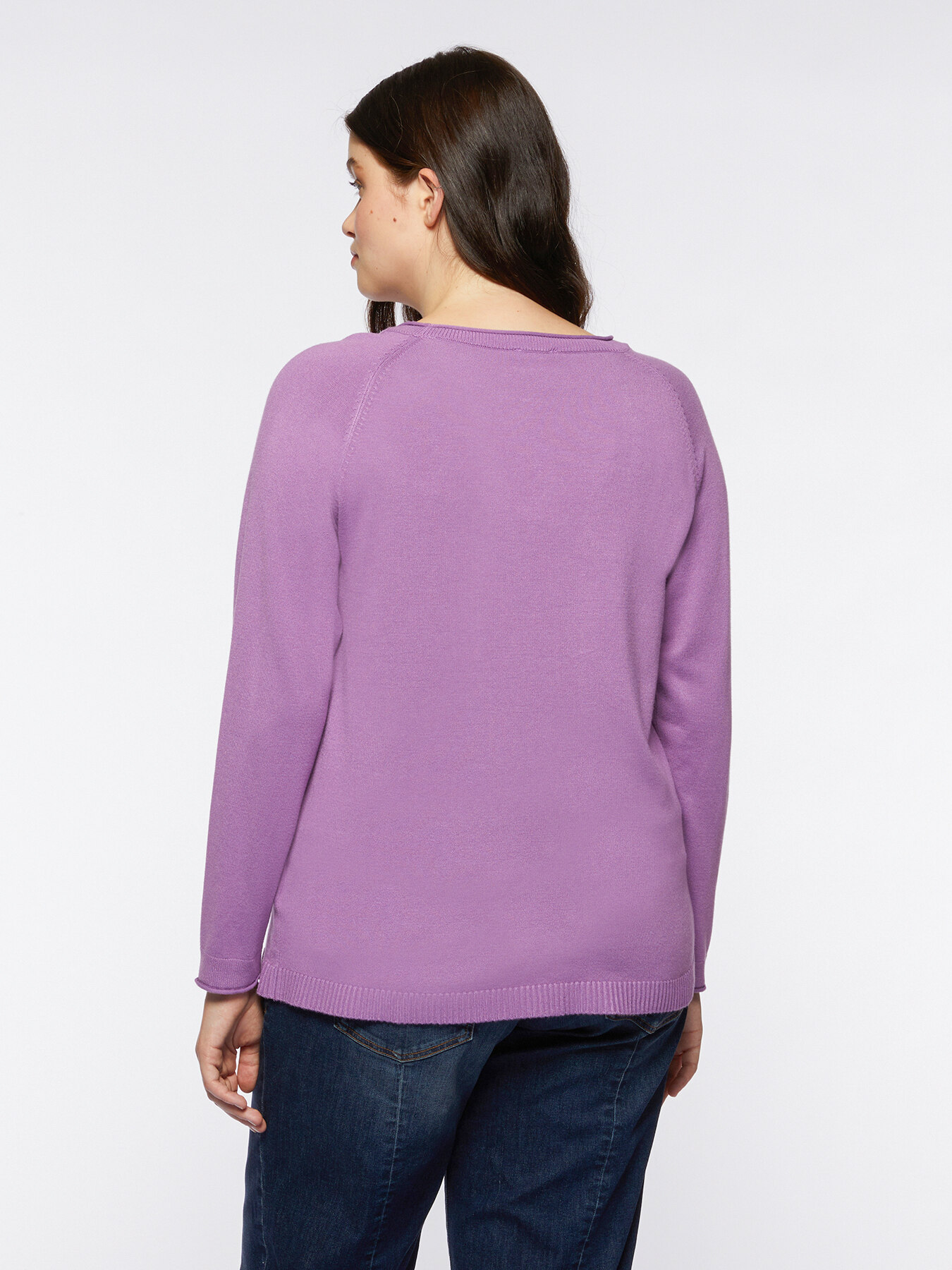 Pullover mit U-Boot-Ausschnitt image number 1