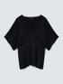 T-shirt en viscose avec d&eacute;tails en dentelle image number 4