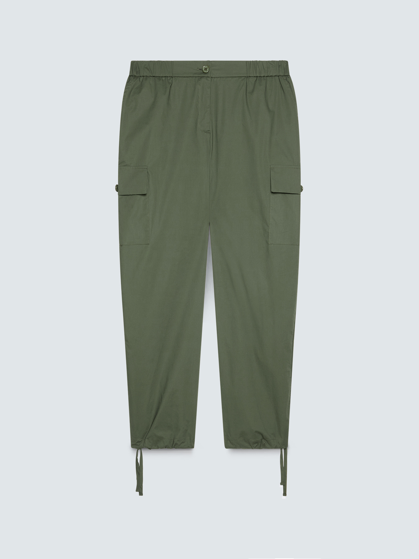Cotton cargo pants image number 4