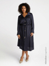 Chemisier dress with belt at the waist image number 0