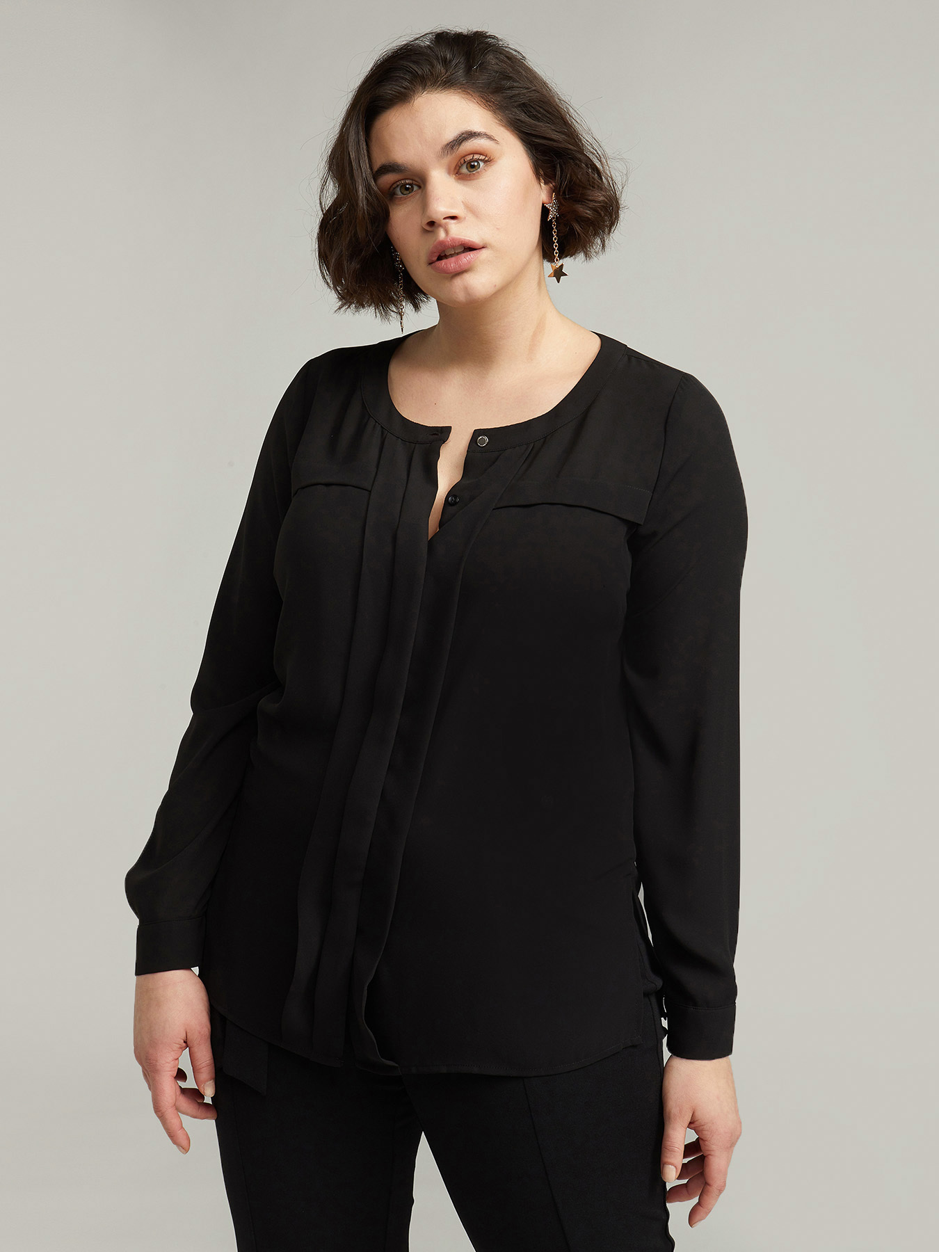 Camicia tinta unita image number 0