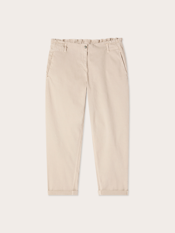 Pantalones Balloon de mezcla de algod&oacute;n