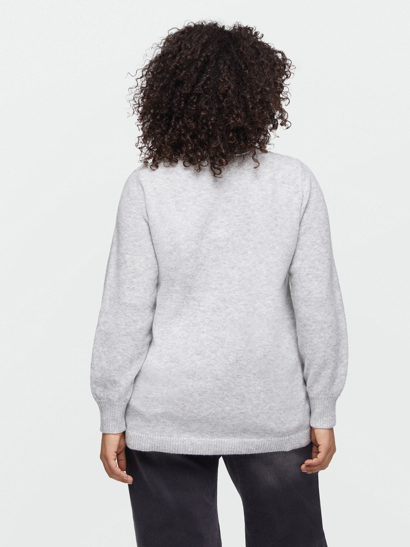 Sweater with embroidered bow image number 1