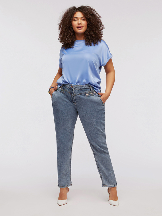 Fiorella Rubino Blusa in raso Donna