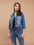 Jeansjacke mit Applikationen image number 0