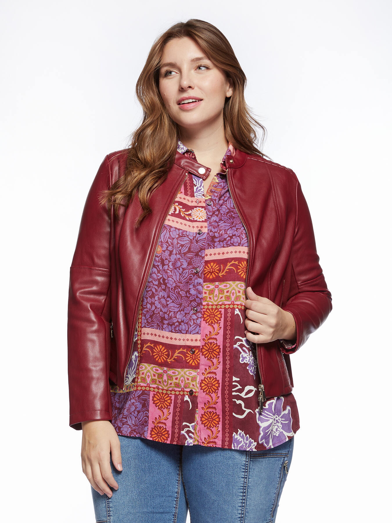 Blouson en similicuir image number 0