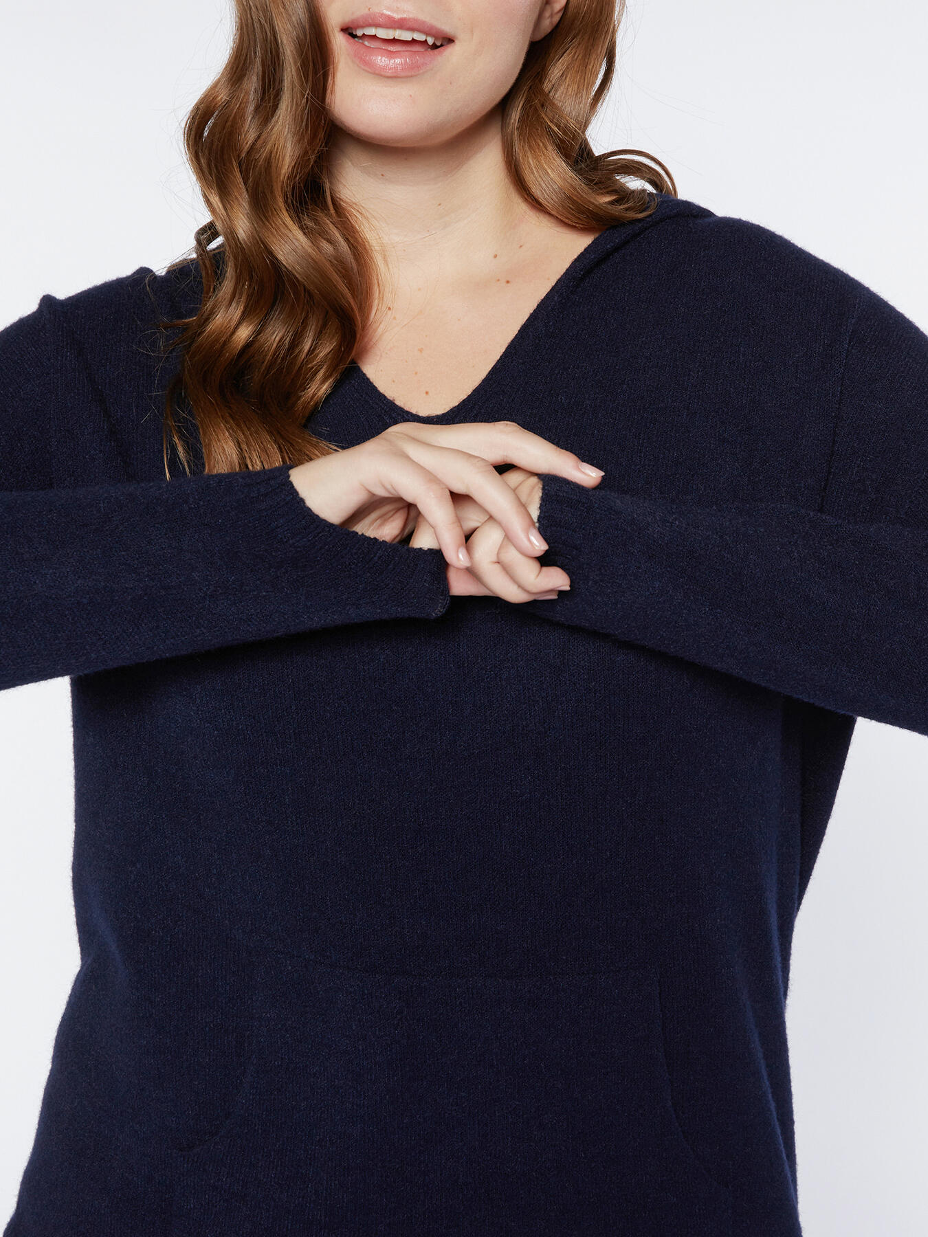 Jersey largo con capucha image number 3