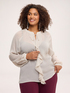 Blouse with bow and ruffle image number 0