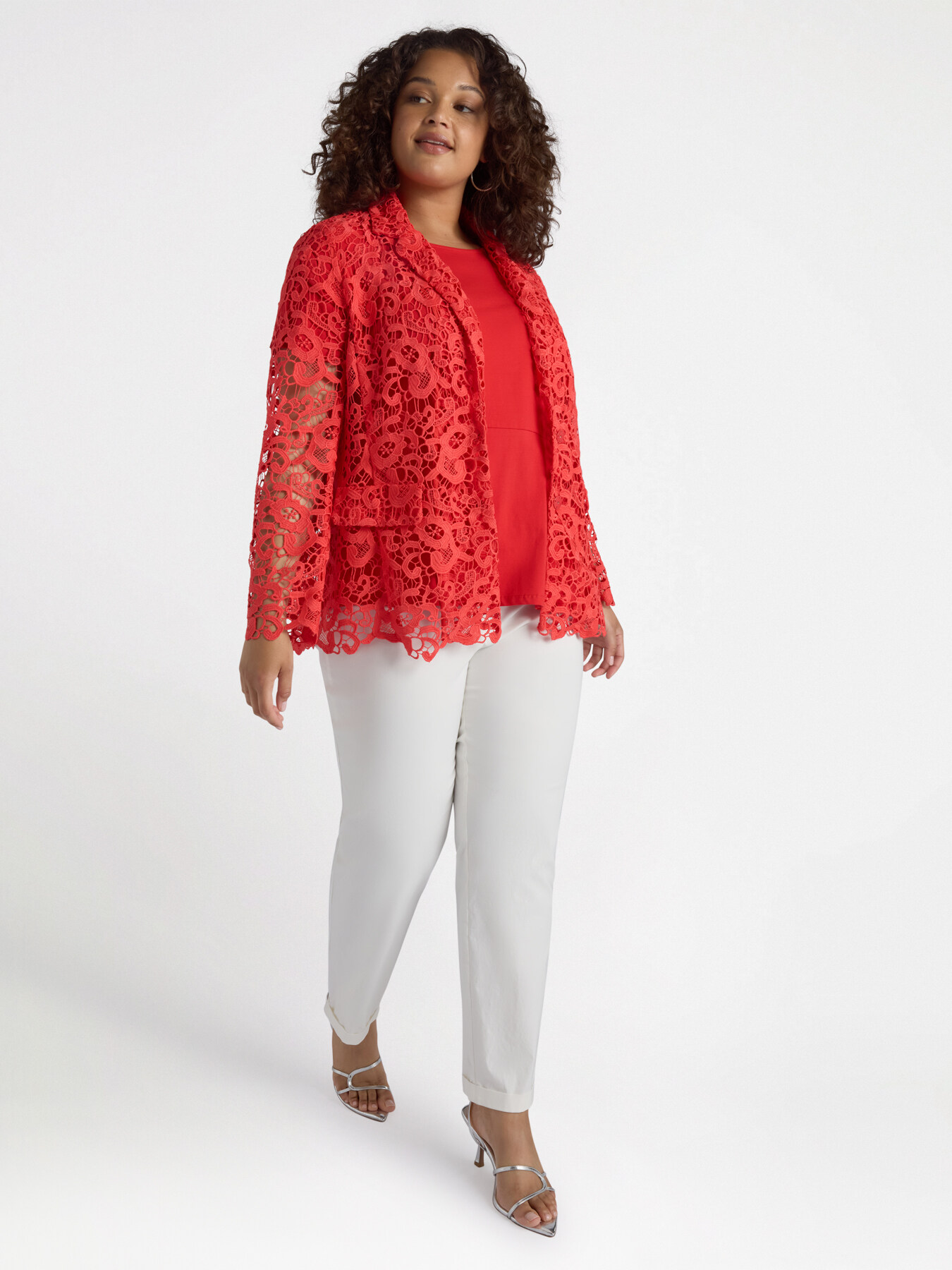 Lace blazer image number 0