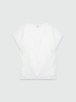 Satin and jersey T-shirt image number 3