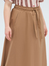 Long skirt with bow at the waist image number 3
