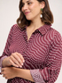 Short chemisier dress in printed muslin image number 3