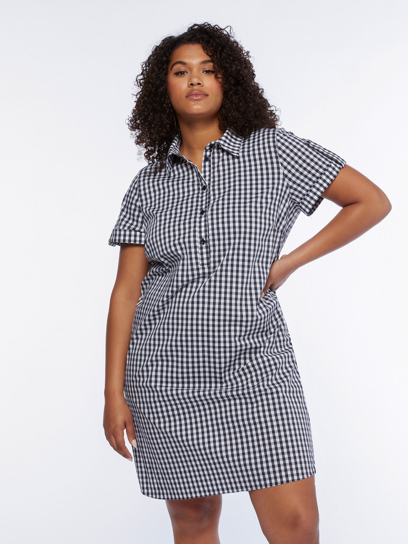 Vestito dalla stampa Vichy image number 3