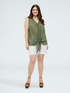 Cotton top with front knot image number 2