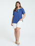 Off-shoulder t-shirt in viscose jersey image number 3