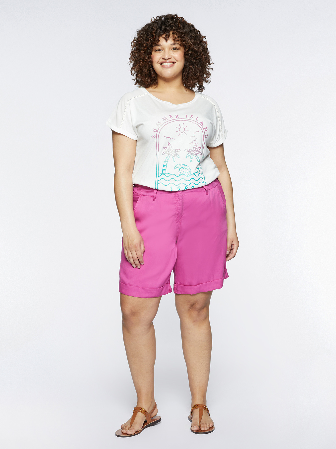 Kurze Hose aus TENCEL&trade; image number 3