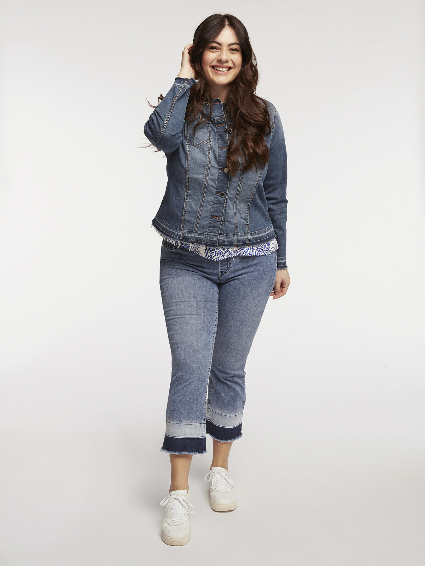 Jeggings kick flare Smart Denim Collection image number 0