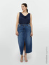 Denim skirt image number 0