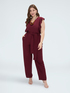 Muslin top with ruffles on the shoulders image number 3