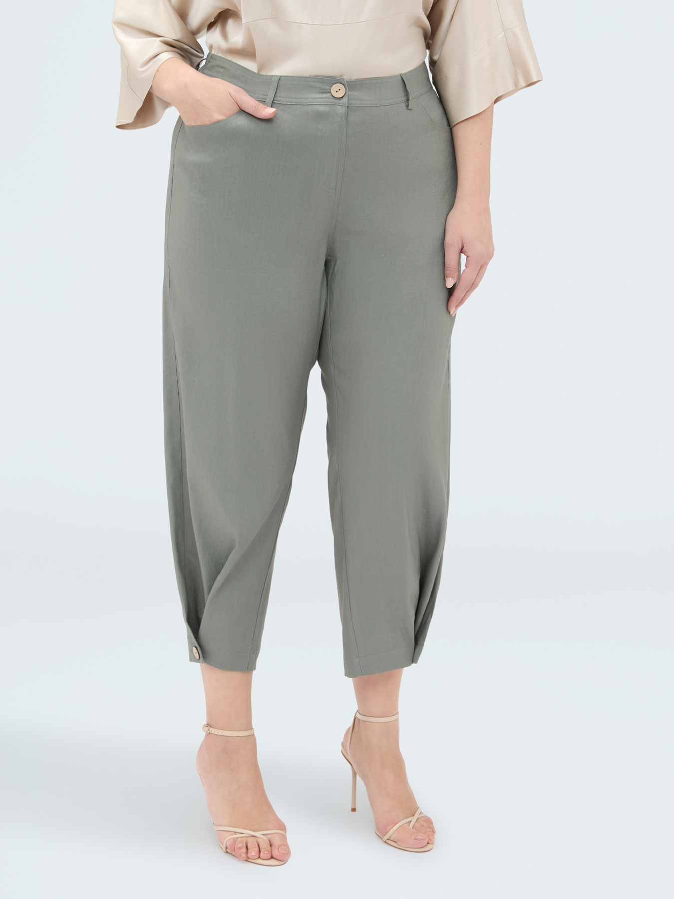 Balloon Pants in Linen Blend image number 0