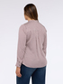 Geometric print satin blouse image number 1