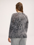 Jersey T-shirt with print and draping image number 1