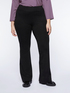 ECOVERO&trade; viscose flared trousers image number 0