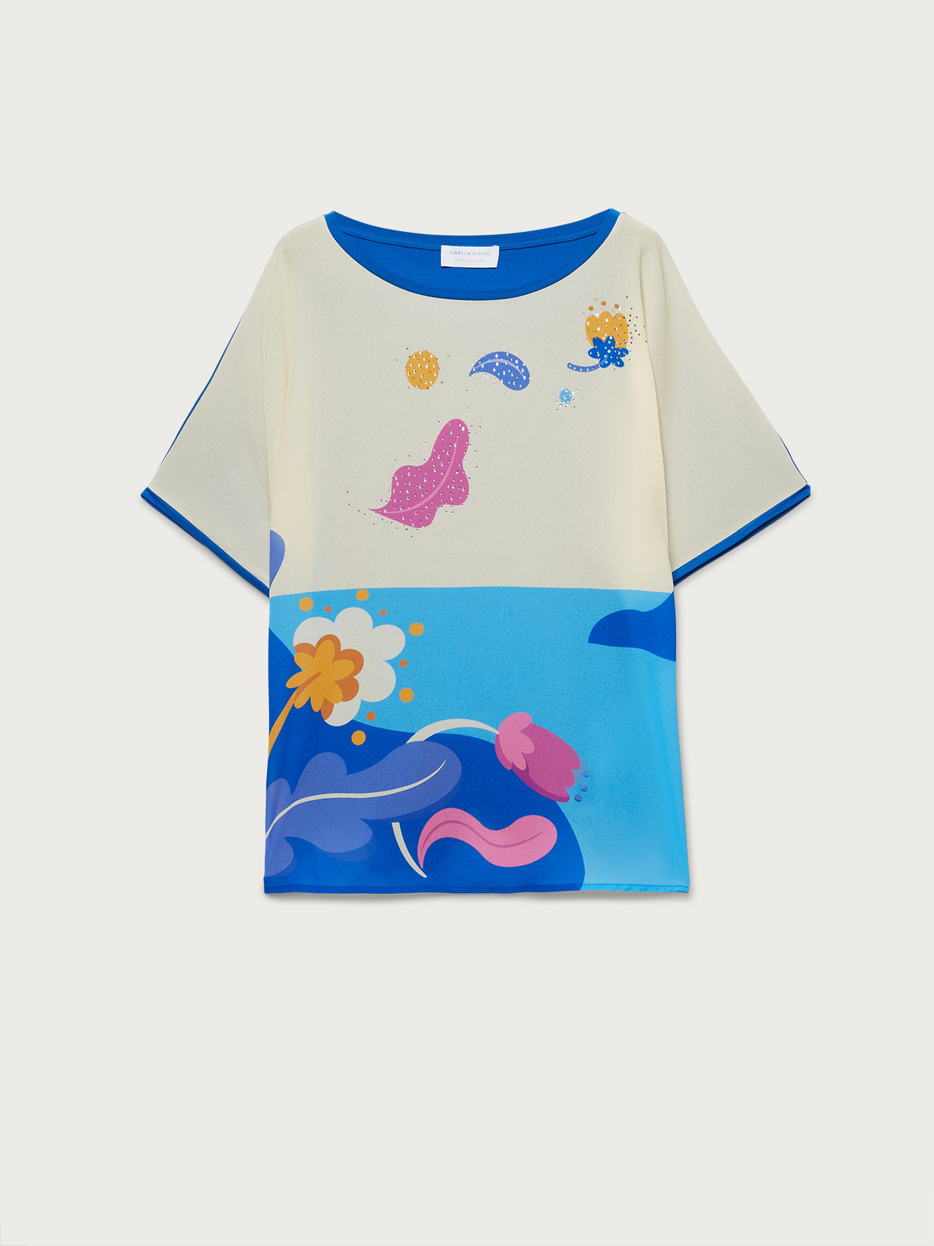 Camiseta ilustrada Flower Power image number 3