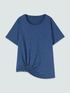 T-shirt with hotfix and ring detail image number 4