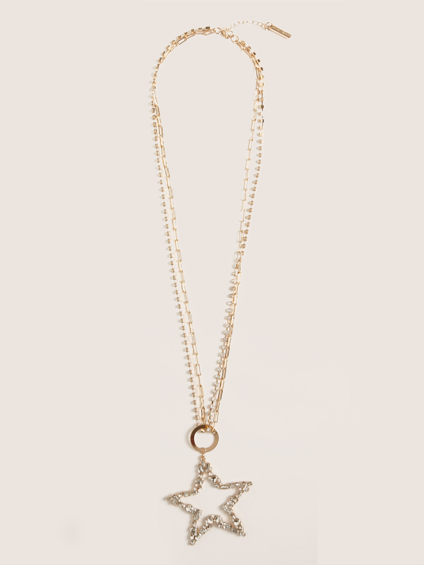 Necklace with jumbo star charm image number 0