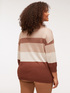 Striped lurex sweater image number 1