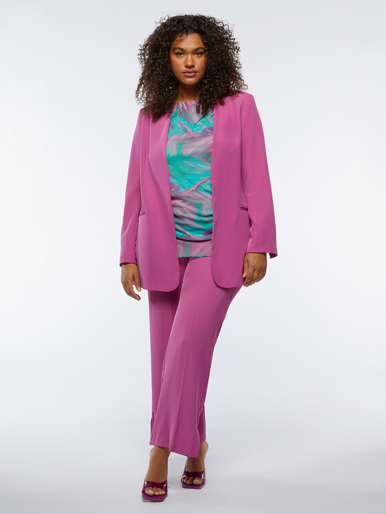 Blazer en tissu fluide image number 2