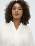 Boxy shirt in linen and viscose blend image number 3