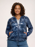 Open sweatshirt in tulle with sequins image number 0