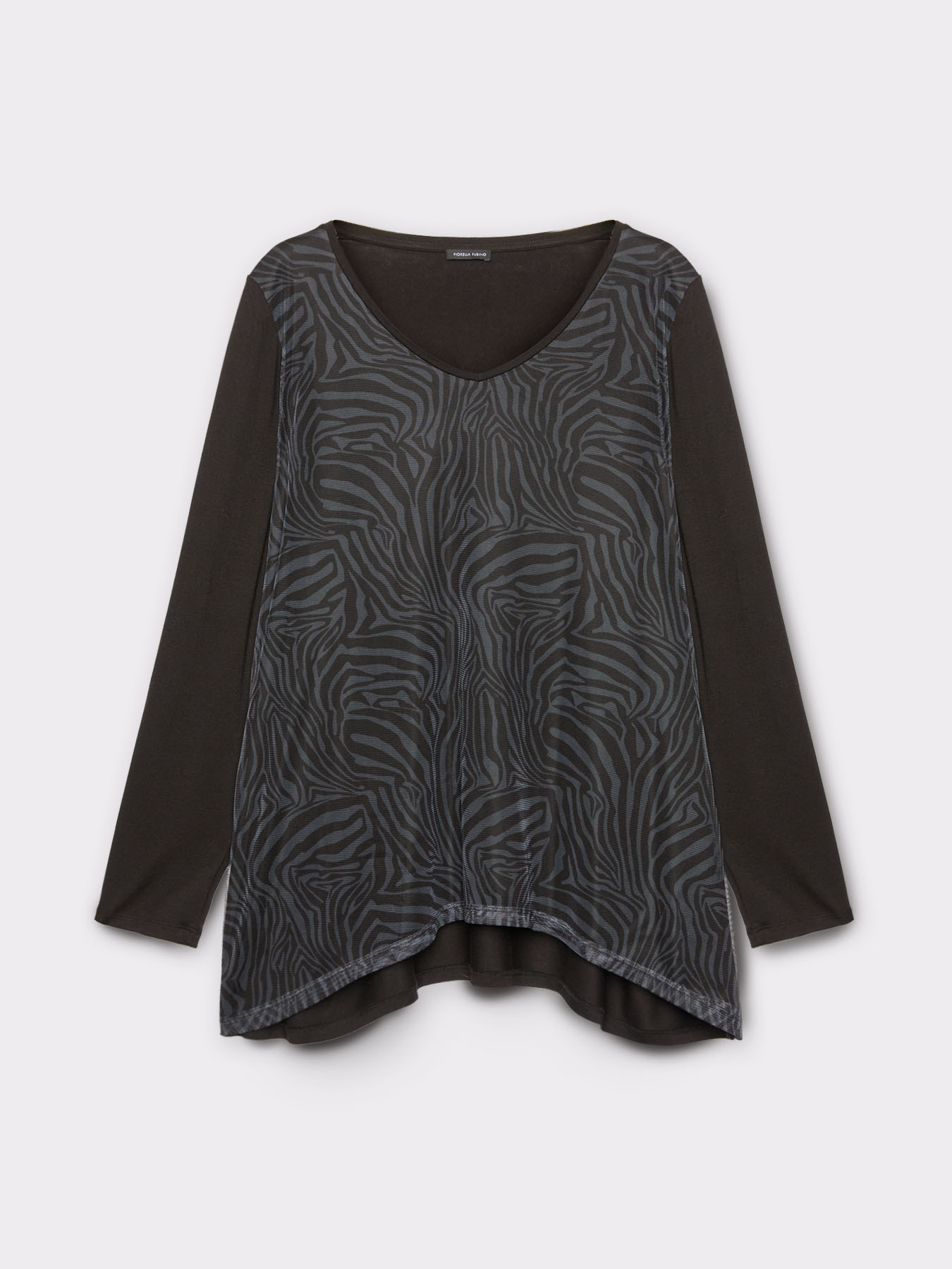 T-Shirt mit T&uuml;ll mit Tiermotiven image number 3