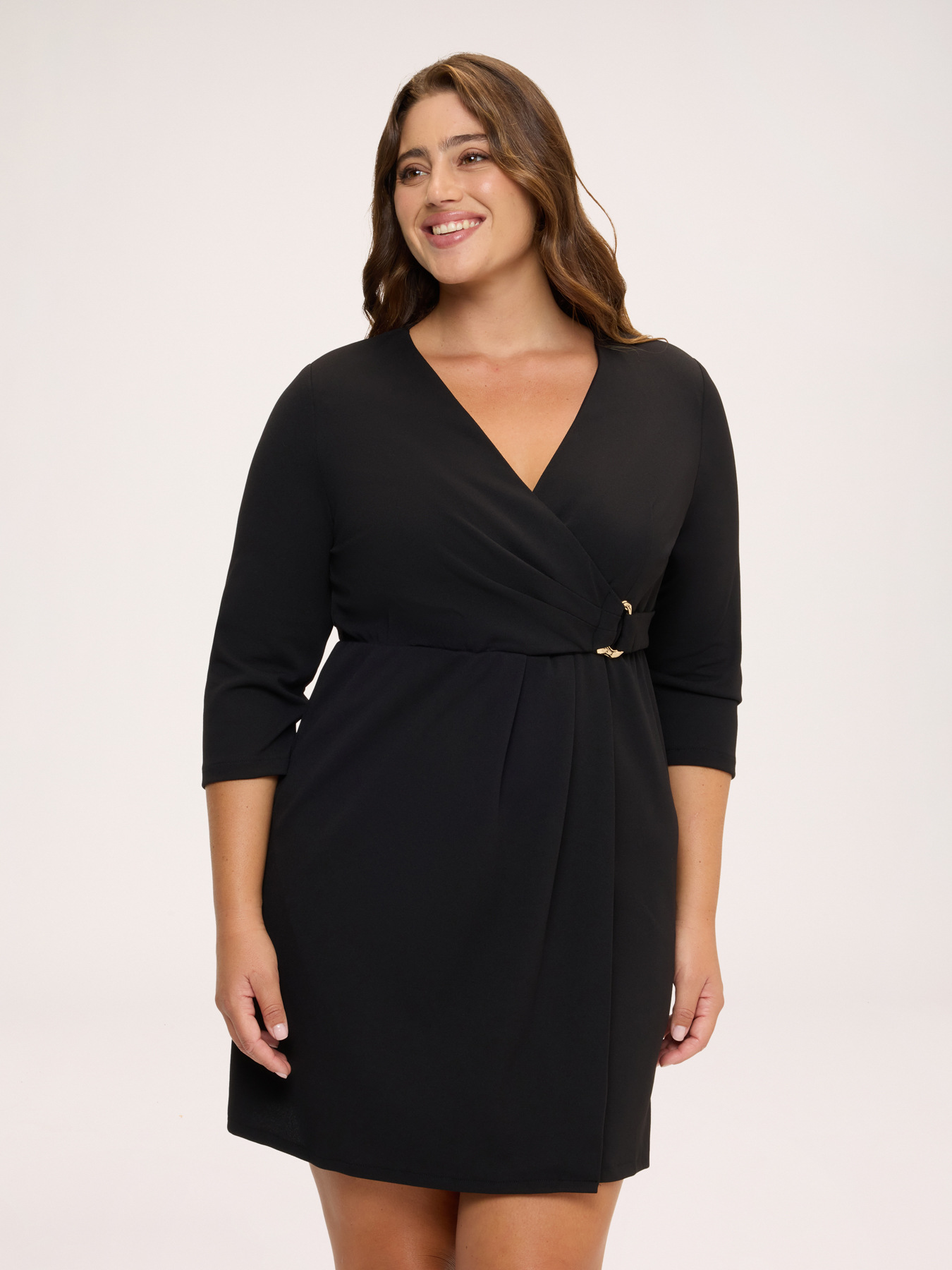 Robe portefeuille avec boucle image number 0