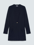 Cardigan lungo con scollo a V in maglia fine image number 4