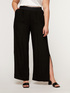 Wide crepon trousers image number 2