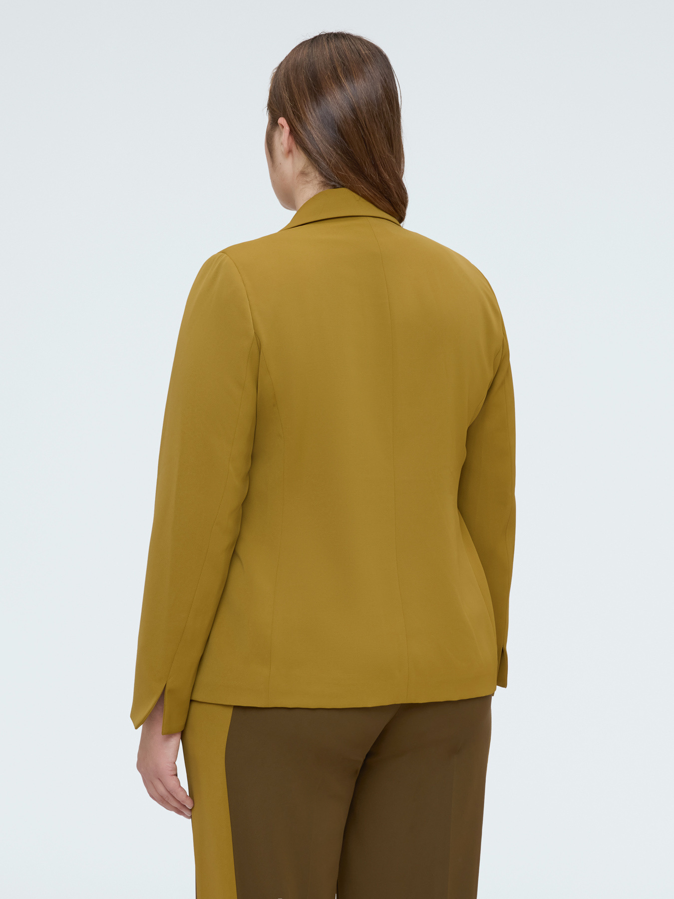 Structured blazer with jewel button image number 2