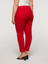 Basic red skinny trousers image number 1