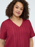 Ribbed jersey T-shirt image number 3