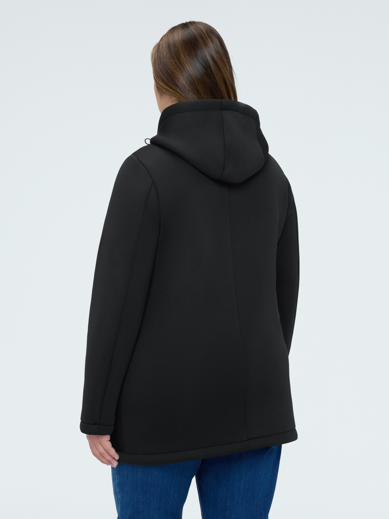 Hooded scuba jacket image number 1
