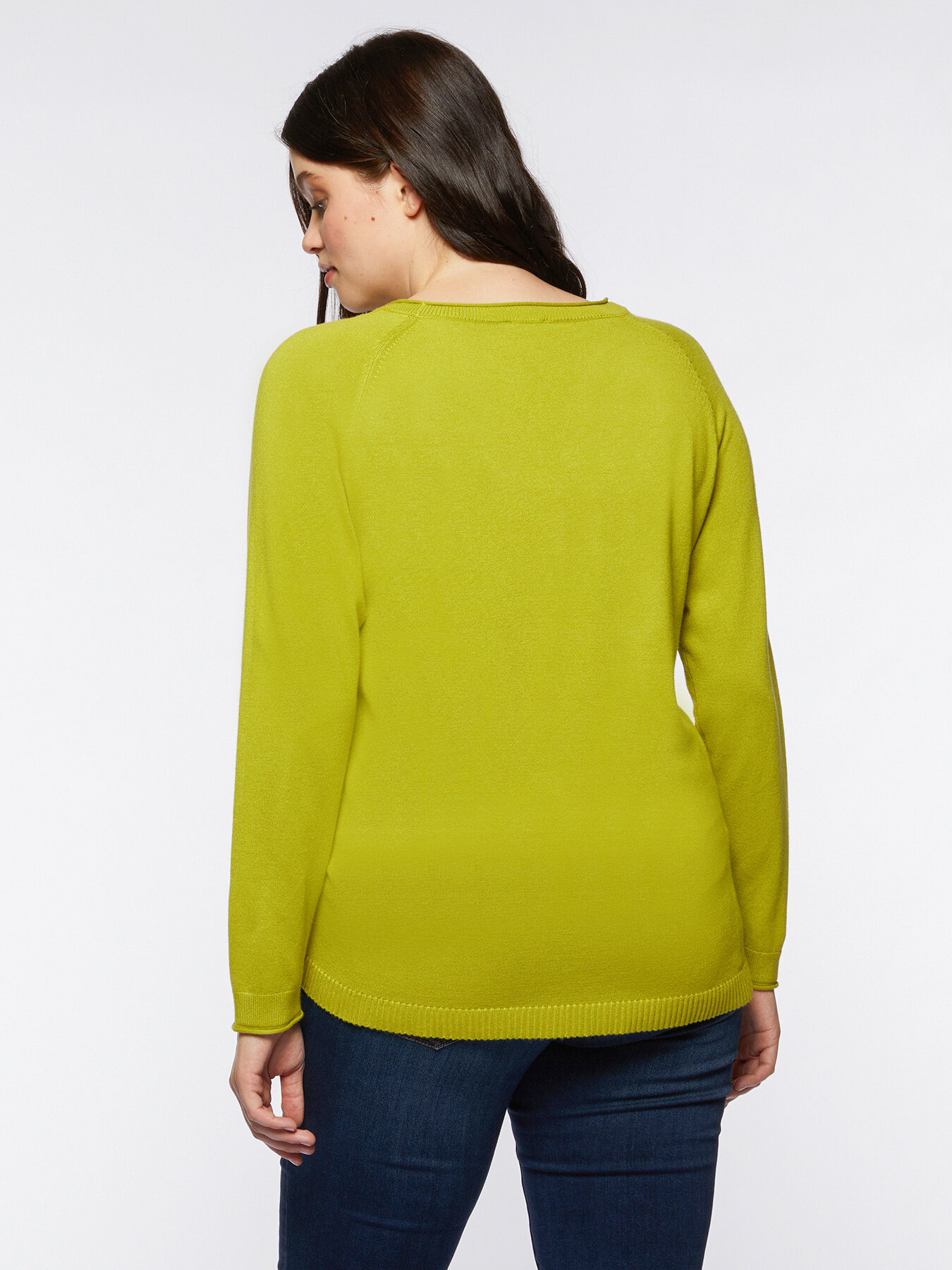 Pullover mit U-Boot-Ausschnitt image number 1