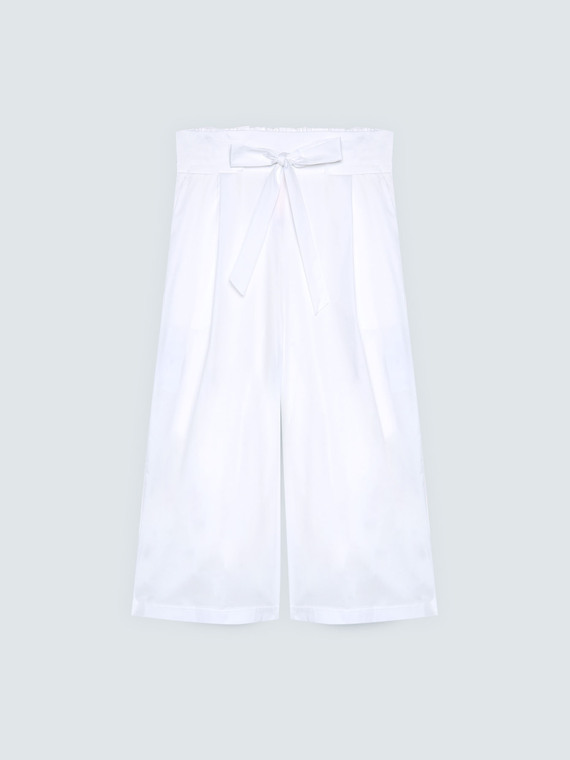 Culottes in cotton poplin