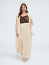 Wide-leg trousers with pleats image number 1