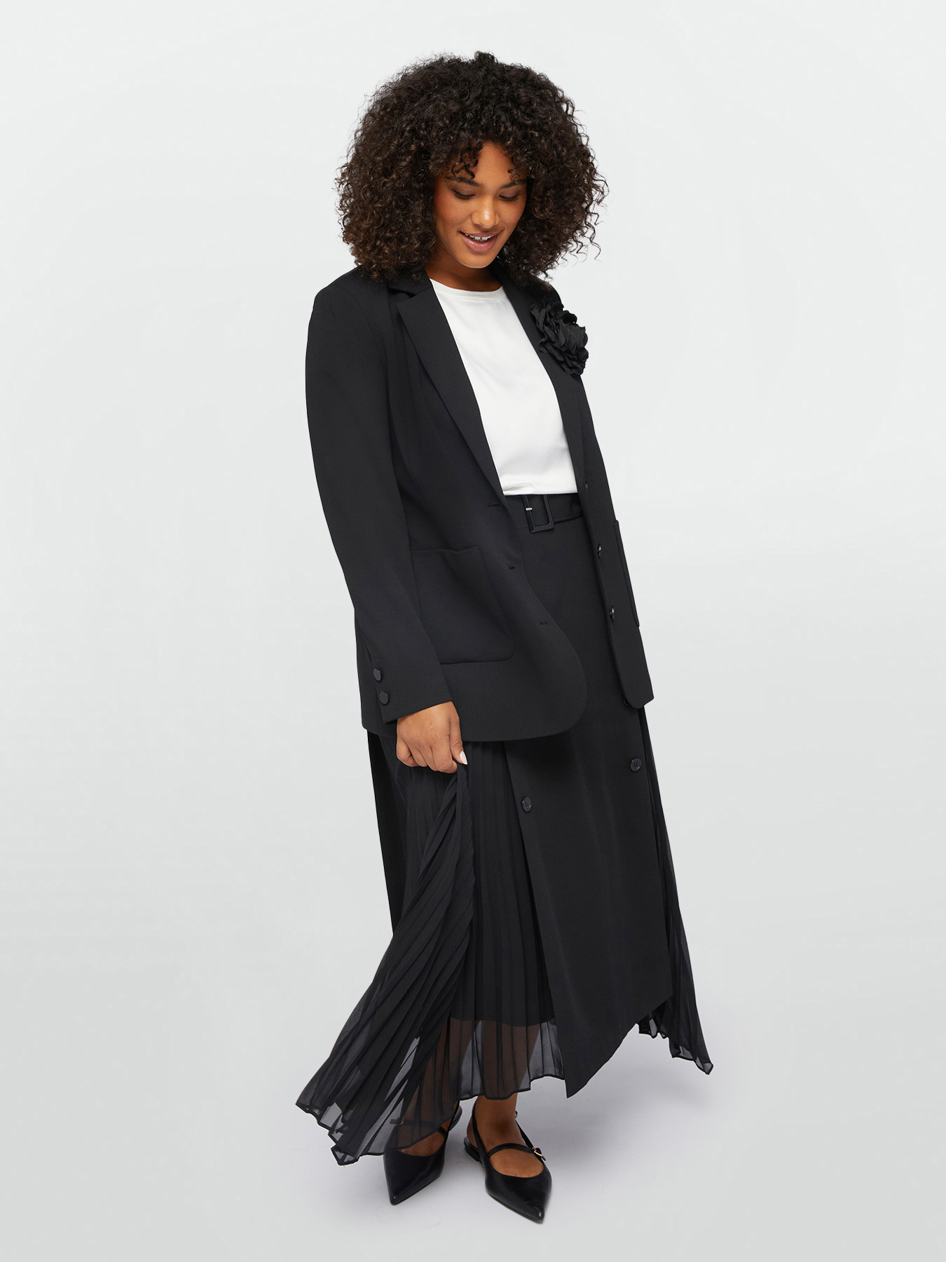 Blusa de raso image number 5