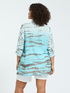 Camicia stampa animalier sfumata image number 1
