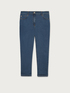 Jeans Capri in light denim stretch image number 3